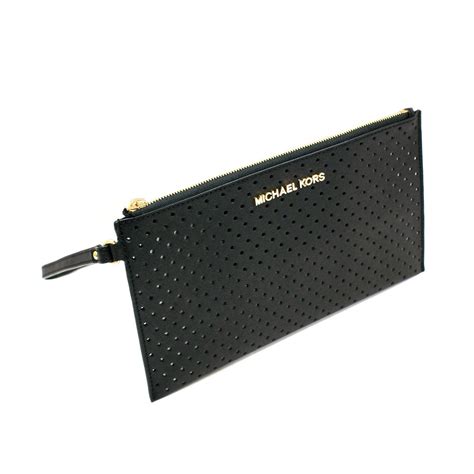 michael kors jet set travel wristlet ash|Michael Kors.